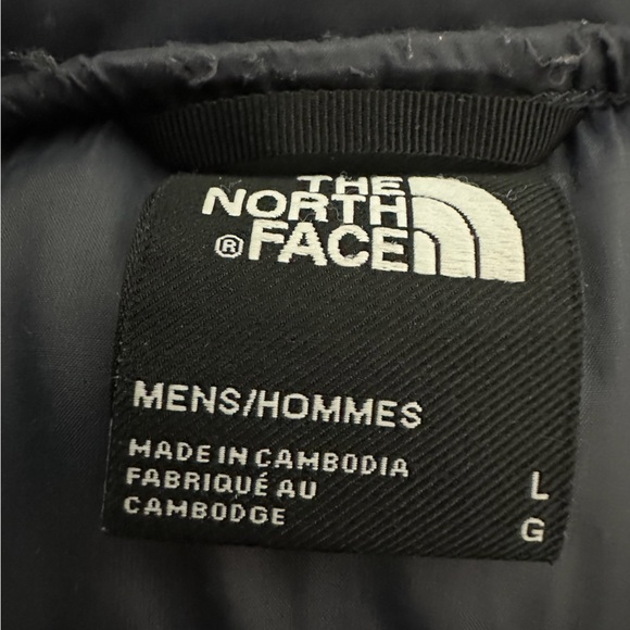 The North Face Men’s Black Aconcagua Hybrid Puffer Jacket Hooded Size Large - Picture 14 of 16